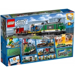 Klocki LEGO 60198 - Pociąg towarowy CITY